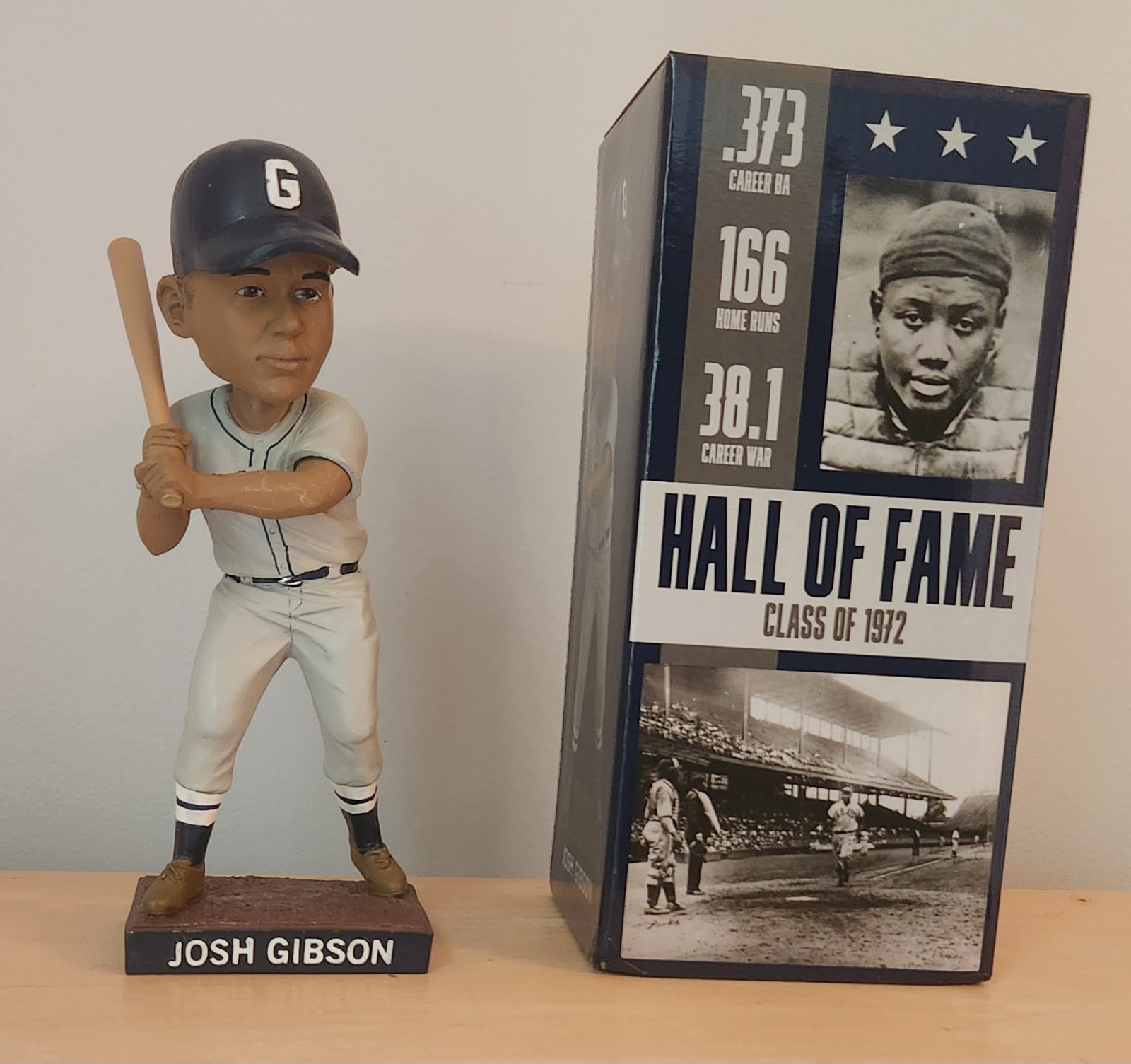 Washington Nationals Josh Gibson Bobblehead SGA 6/18/25 Negro Leagues Night NEW