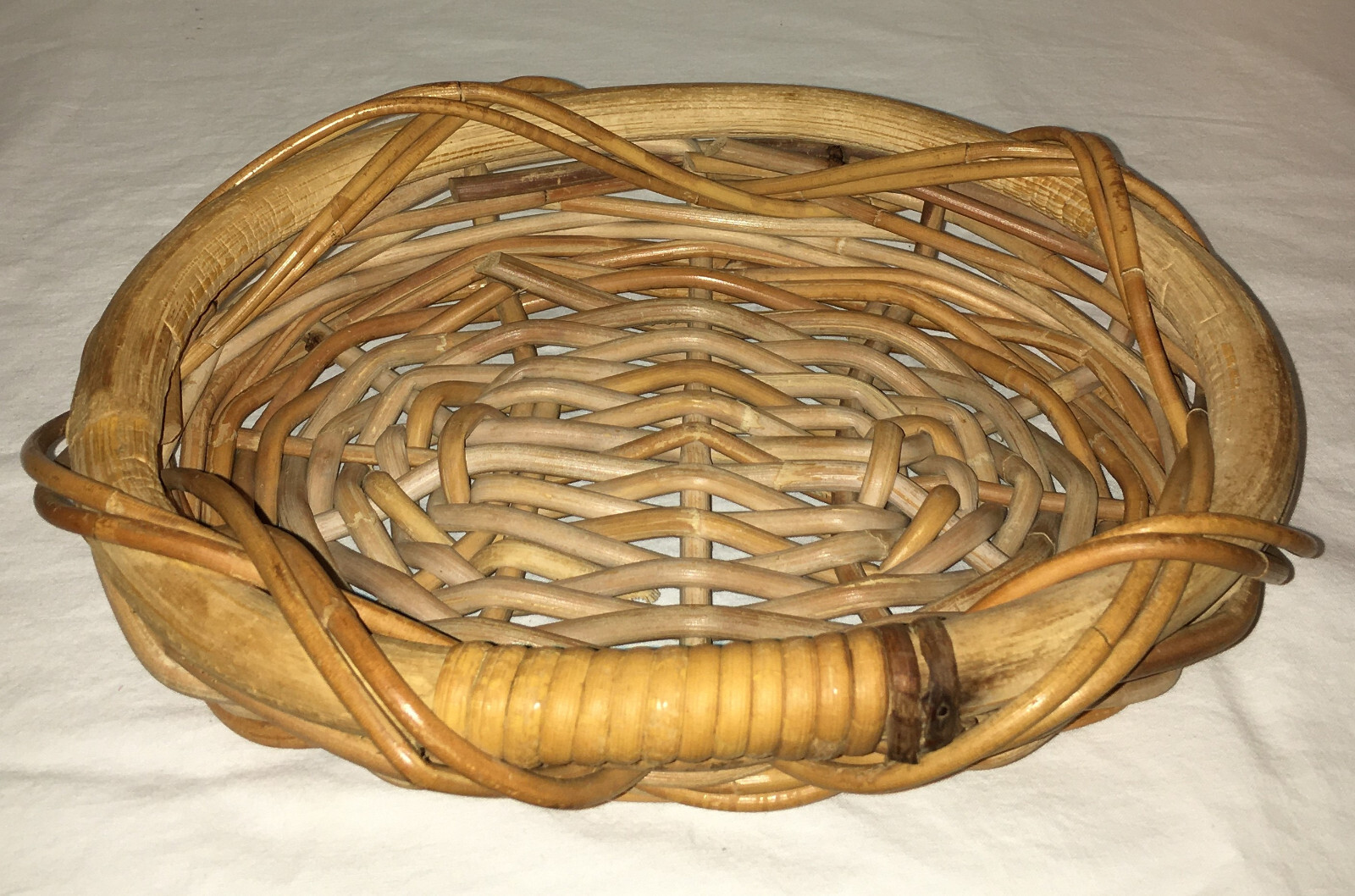 Brown Wicker Woven Basket