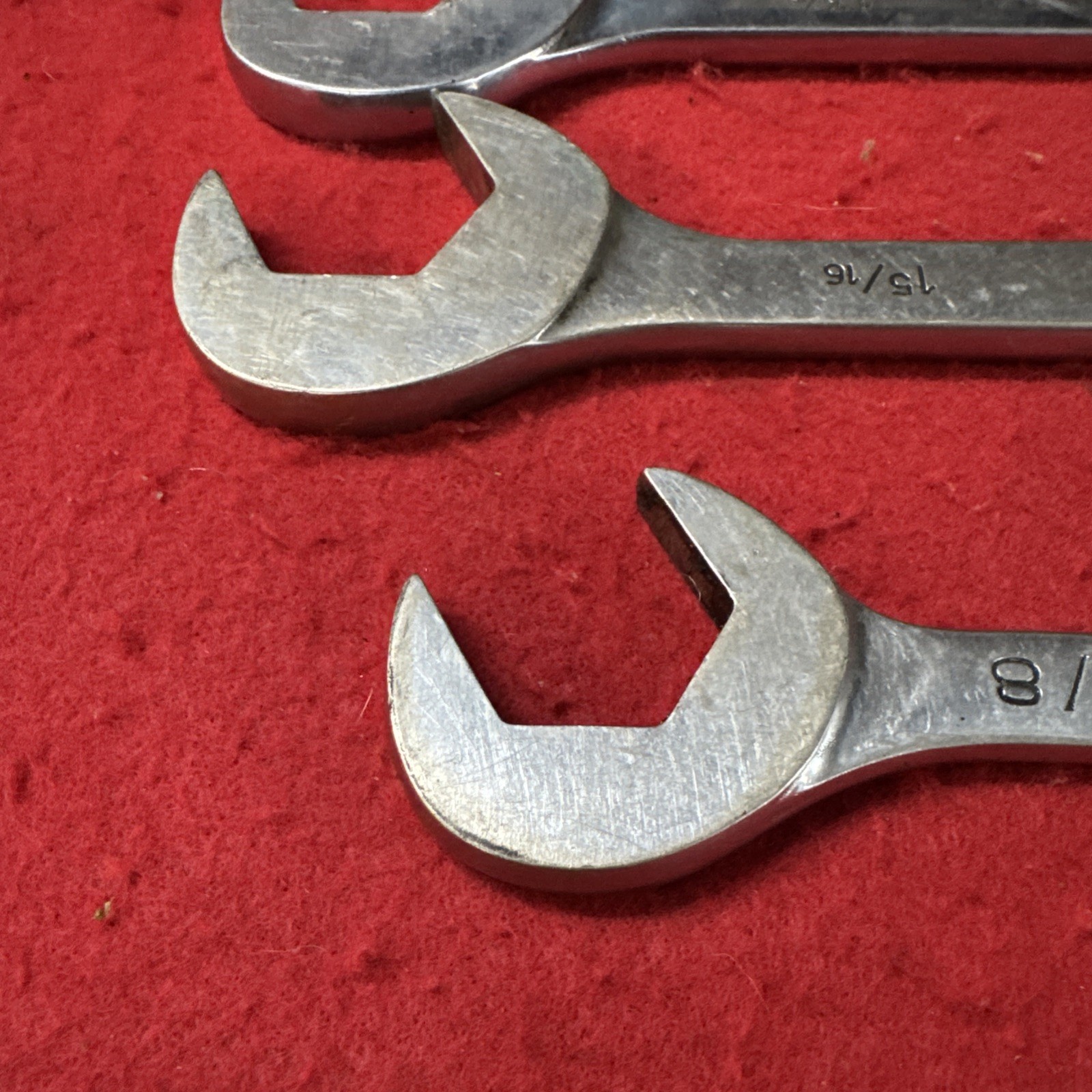 Mac Tools USA 3 Piece Open Ended Wrench Set DA 44, DA 42, DA 36