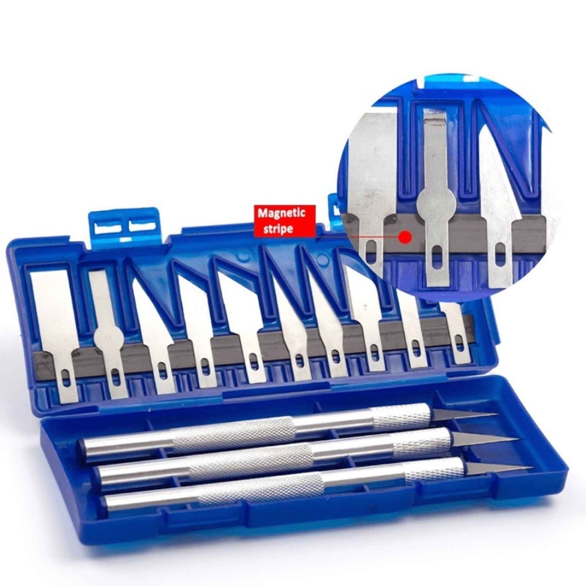 13Pcs Metal Carving Knife Set