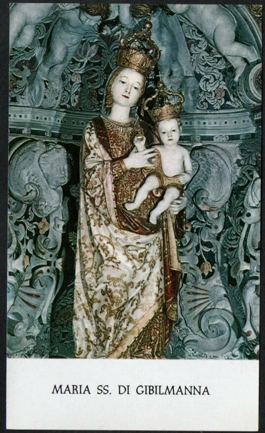 Holy card de la Virgin santino image pieuses estampa