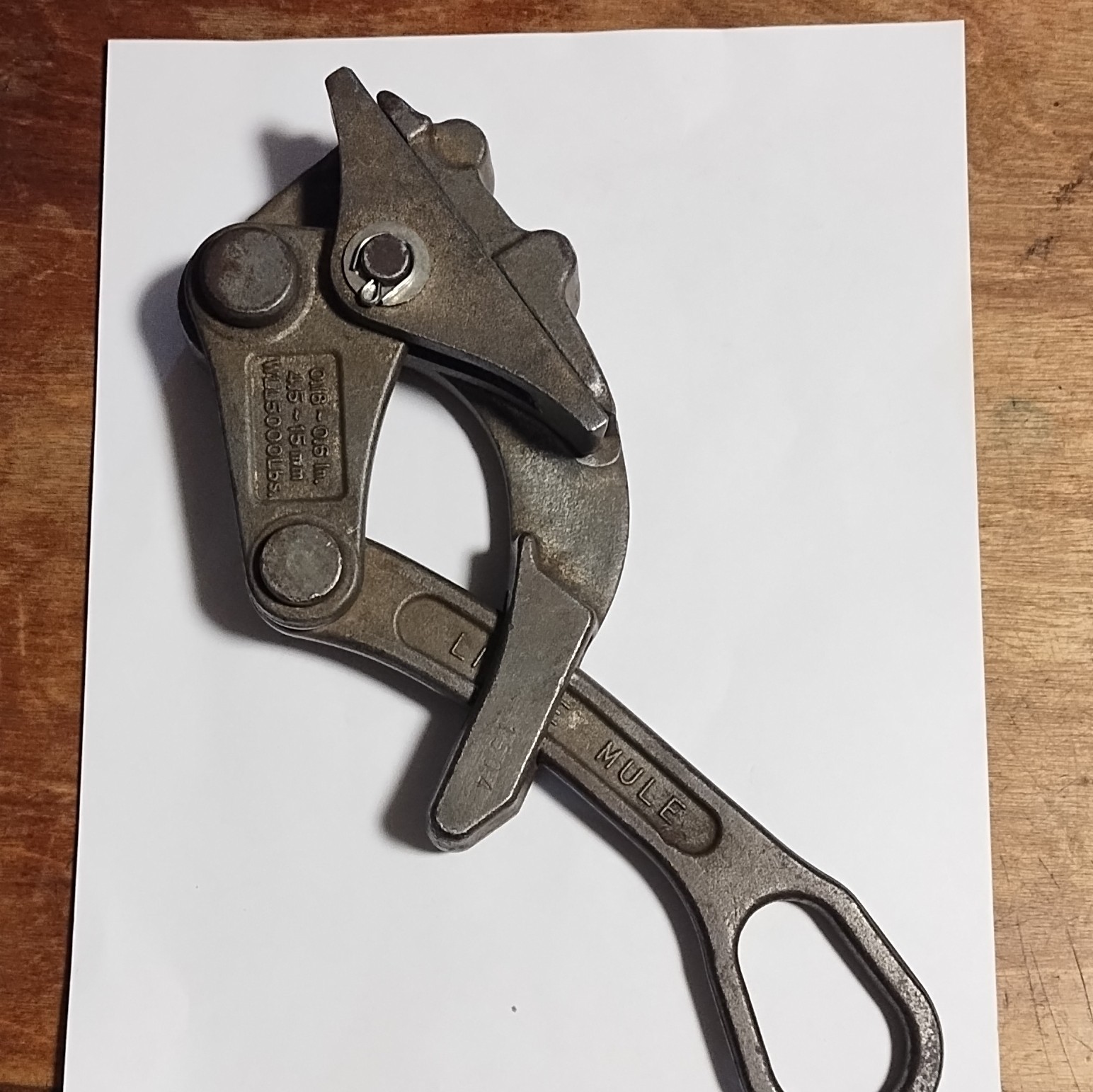 Little Mule LMG4500 Wire Pulling Grip (5,000 lb WLL / Made in Japan)