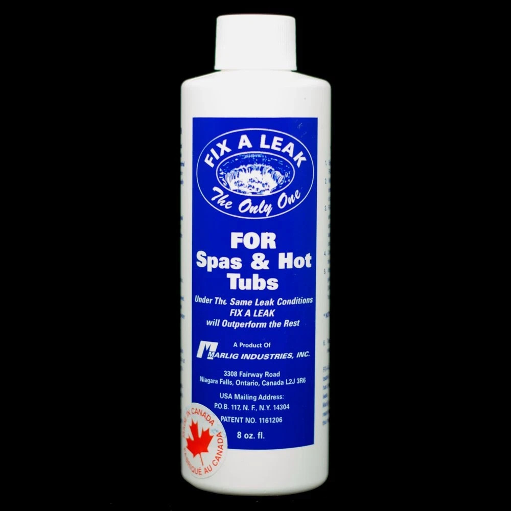 Marlig Industries Fix A Leak Pool Sealer Hot Tub Leak Repair Spa Stop Leak 8 Oz