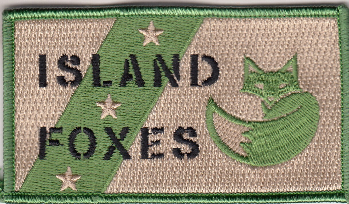 HSC-3 ISLAND FOXES PATCH