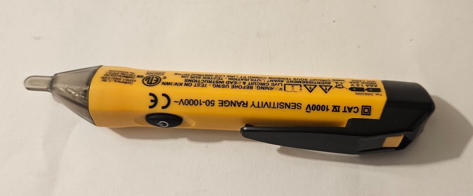 Klein Tools NCVT-1 Voltage Tester 50-1000V Sensitivity Range