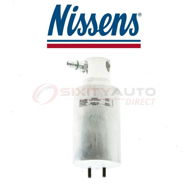Nissens Front AC Receiver Drier for 1994-1999 Volkswagen Golf 1.8L 2.0L L4 - nc