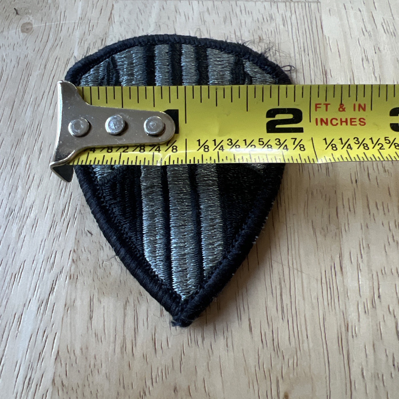 MILITARY PATCH US ARMY HOOK LOOP BACK FOR ACU UNIFORM