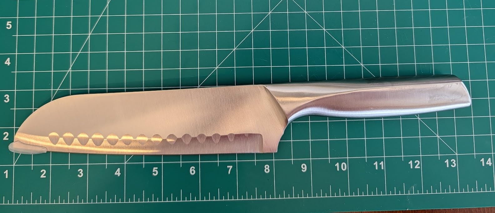 Chef's Knife 7 in, Razor Sharp High-Carbon German Stainless  Steel, Plain Edge