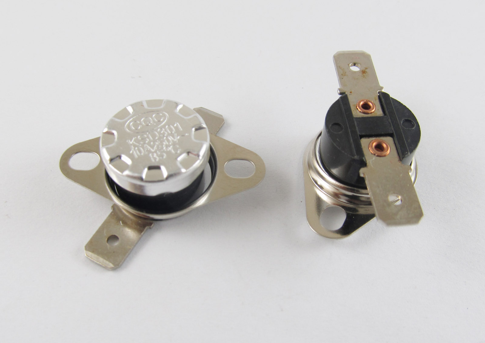 5pcs Temperature Controlled Switch Thermostat 85°C N.C. KSD301 Normal Close 10A