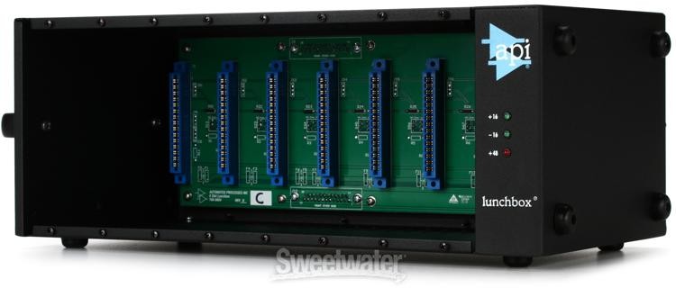 API 500-8 8-slot 500 Series Lunchbox