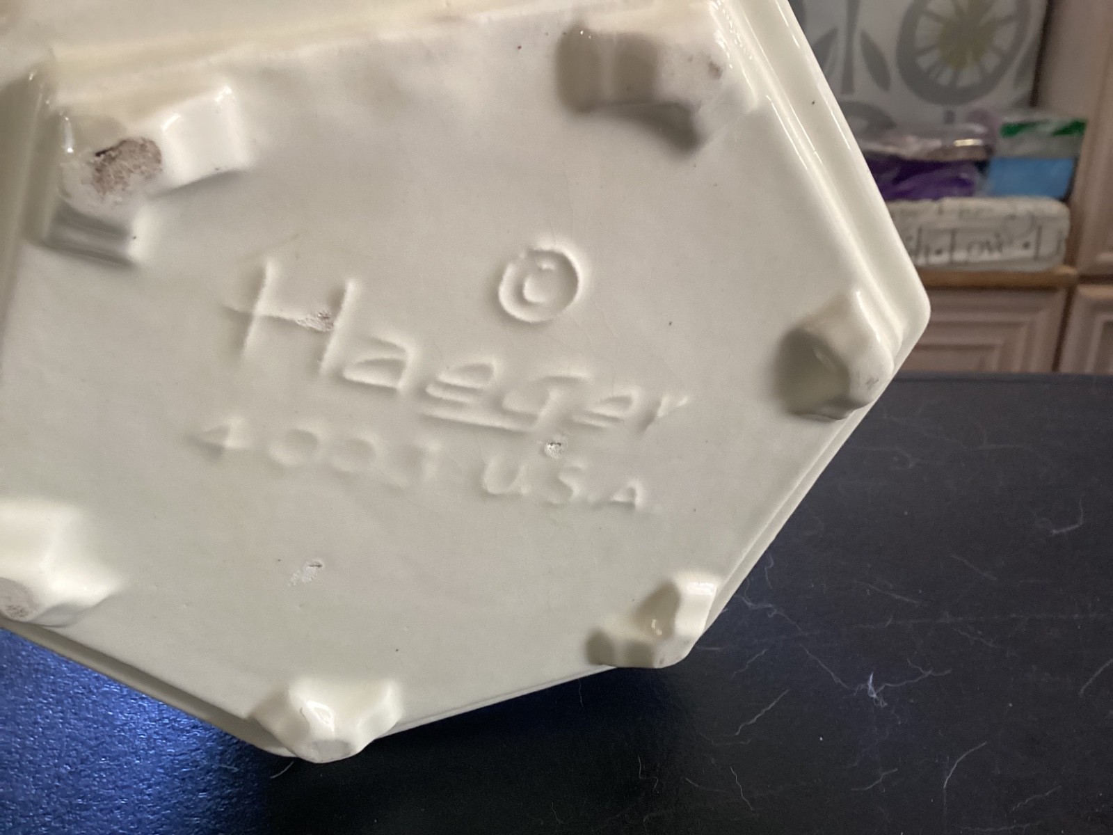 6 Sided Ceramic Heager 4003 USA Planter #2