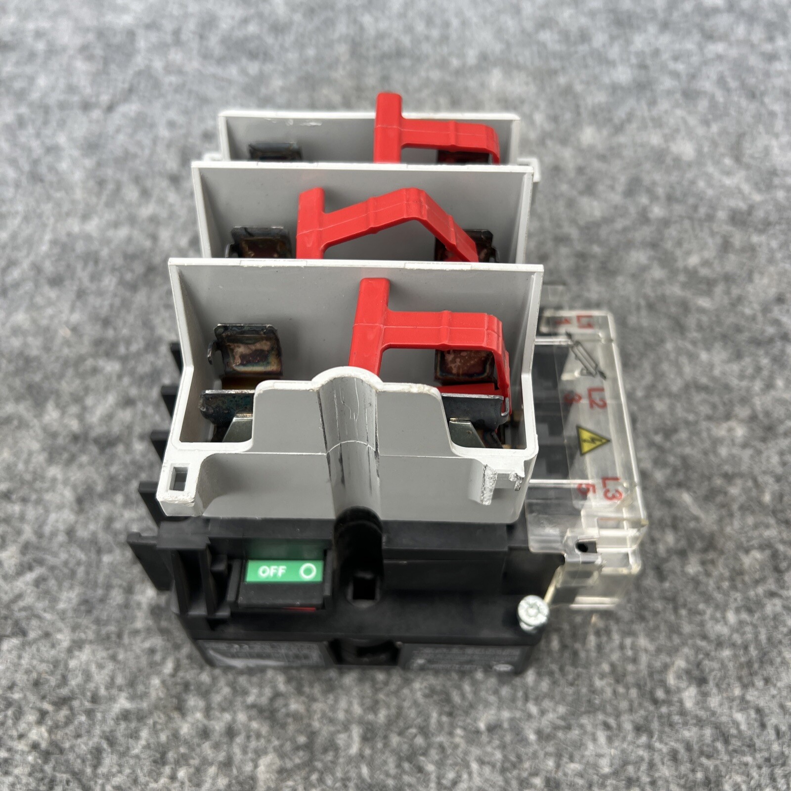 Allen Bradley 194R-NJ030P3 Ser B 3 Pole 30 A Fused Disconnect Switch 194R Used