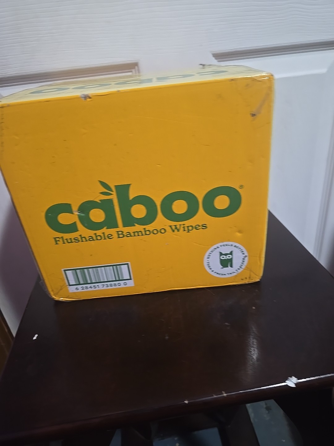 WIPES CABOO FLUSHABLE BAMBOO TOILETRIES FOR ADULTS TOILET WET 99% WATER BULK 480