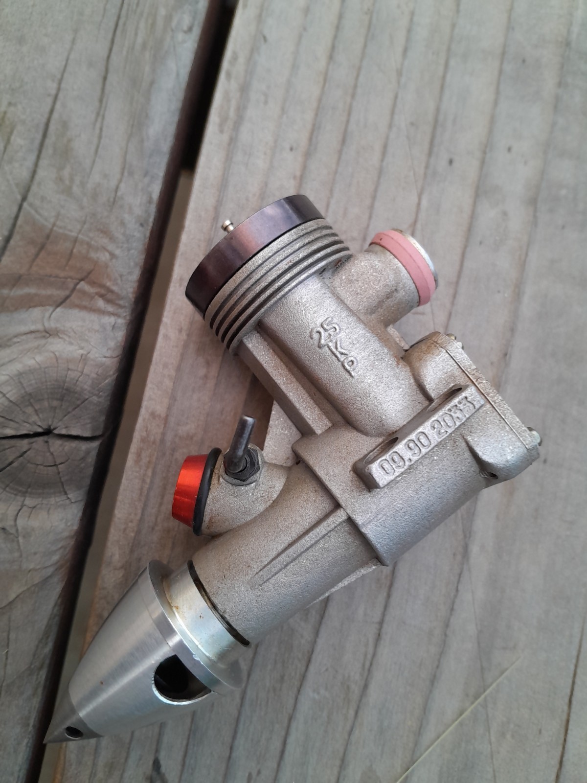 un used 2.5cc Airplane Model CL Engine Soviet good compression