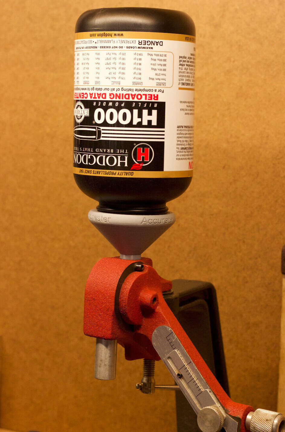 Bottle Adapter for Forster Powder Measures