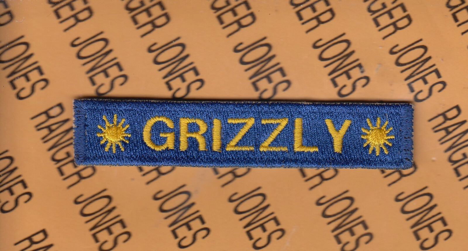 40th Armored Division CA ARNG GRIZZLY Armor Tank 4" tab patch c/e