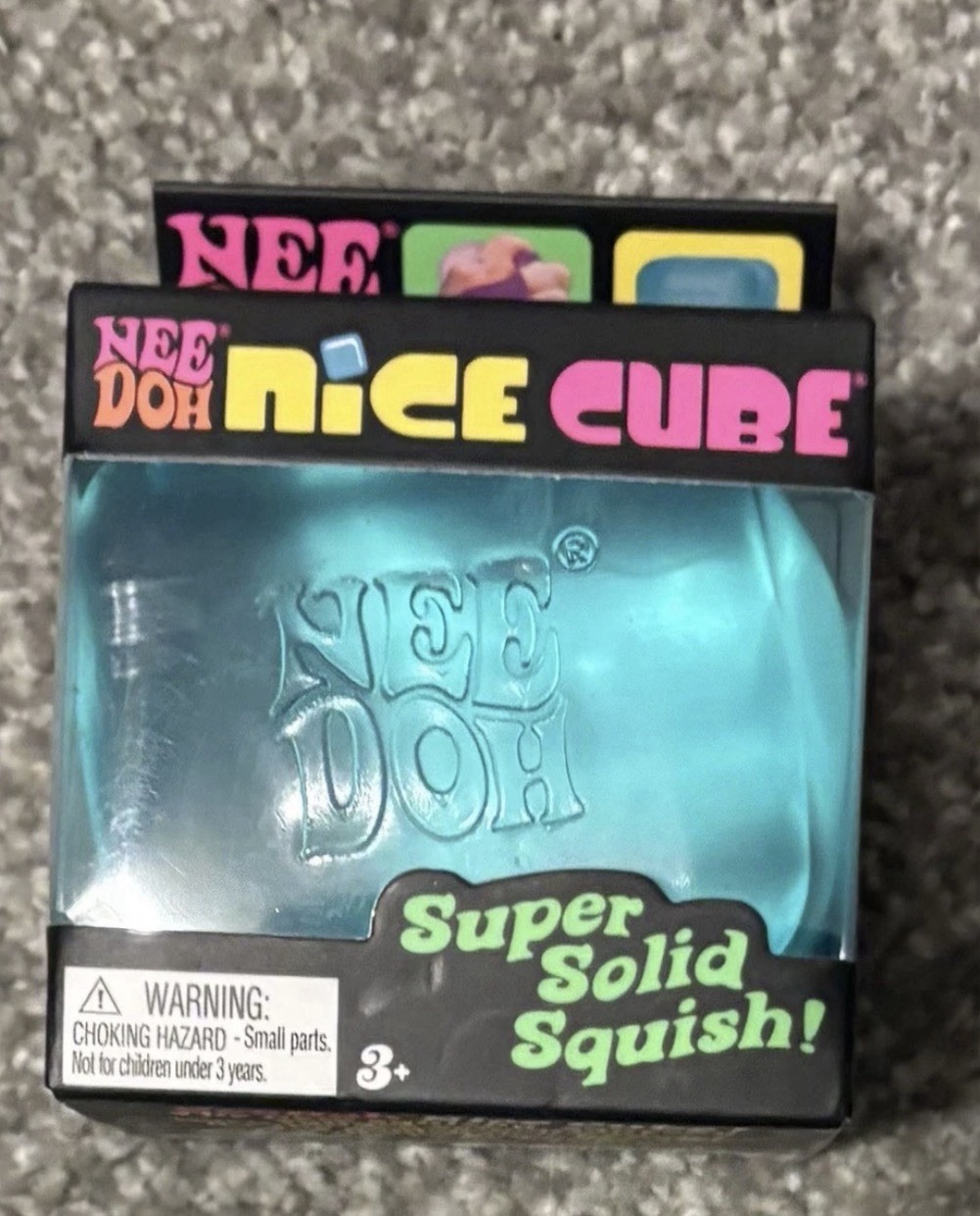 Needoh Nice Cube Blue Viral Toy
