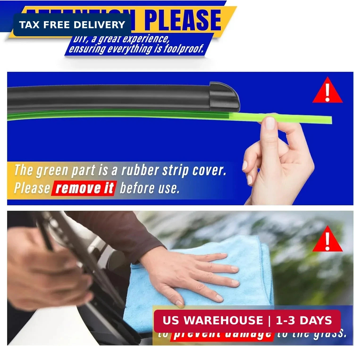 22" 22" Front Windshield Wiper blades Replacement for Chevy Chevrolet Silverado