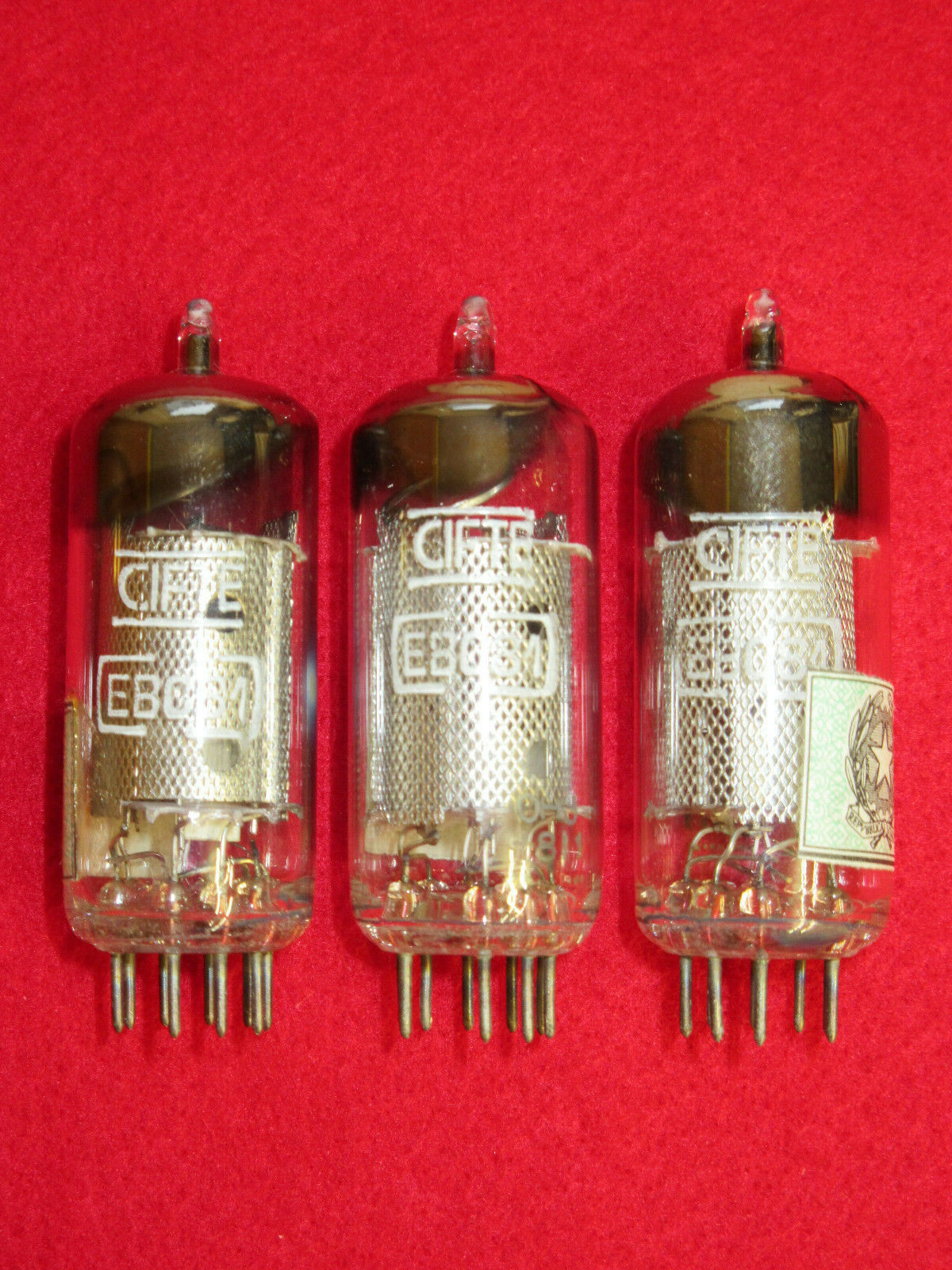 1x EBC81 CIFTE NEW Tube Tested Tube NEW 6BD7A Valve Valvula Valvola Valve