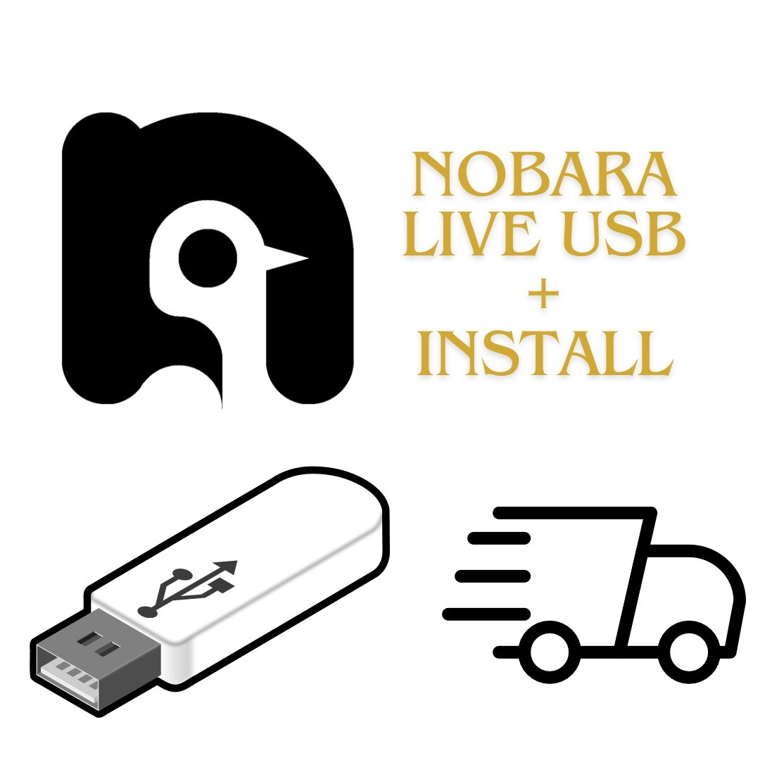 Nobara Linux Bootable Live USB Flash Drive 64Bit GNOME KDE