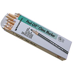 MARKER WHITE CHINA [BOX OF 12] 9 Boxes DIX-92