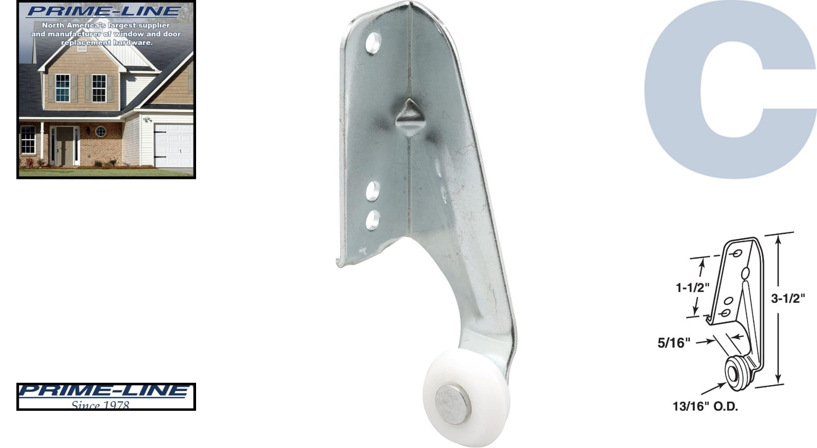 Durable 2 Pack of R 7141 Left Hand Drawer Track Rollers for Smooth Operation