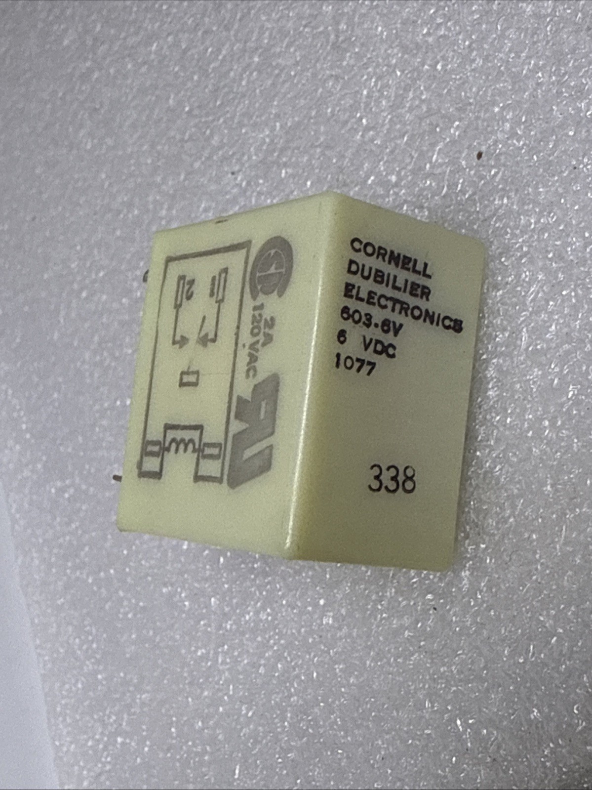CORNELL DUBILIER 603-6V / 6036V  NEW