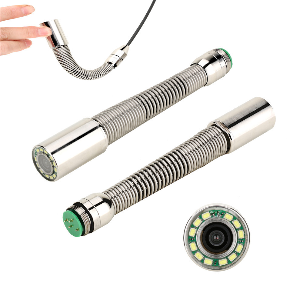 512Hz Transmitter Image Self-leveling Camera Head HD Pipe Inspection Camera