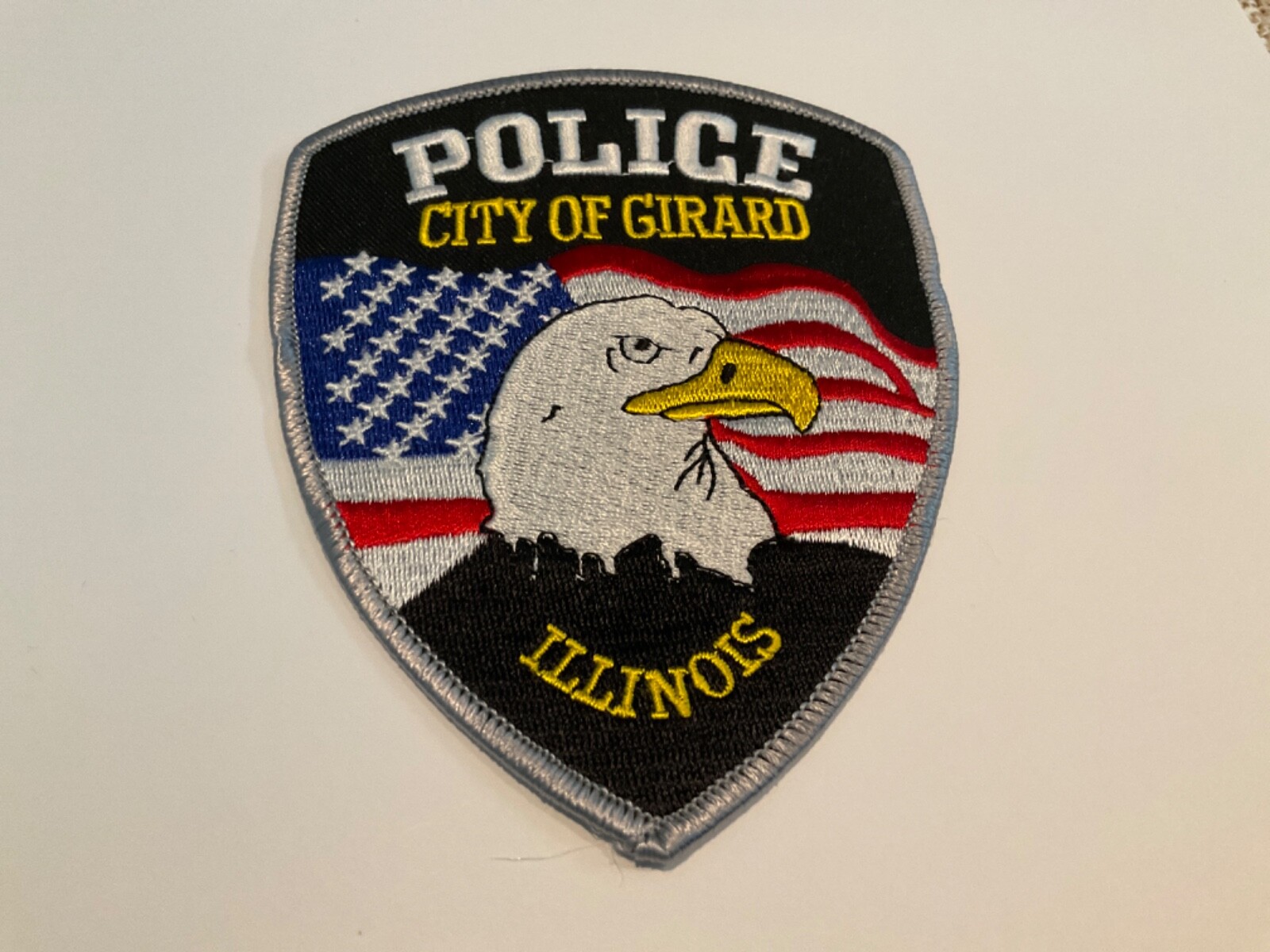 Girard Police State Illinois IL Colorful