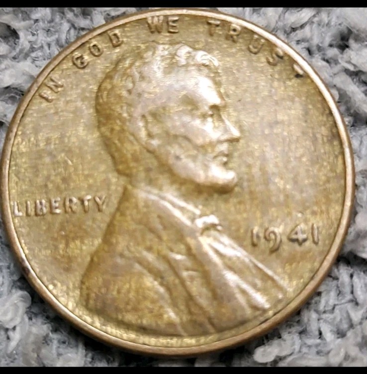 1941 Woody Lincoln Cent Woodgrain Appearance Due To Improper Alloy Mix Free...