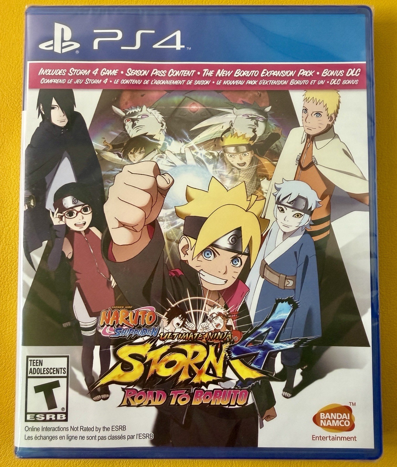 Naruto Shippuden: Ultimate Ninja Storm 4 (2016) Sony PlayStation 4 NEW Sealed