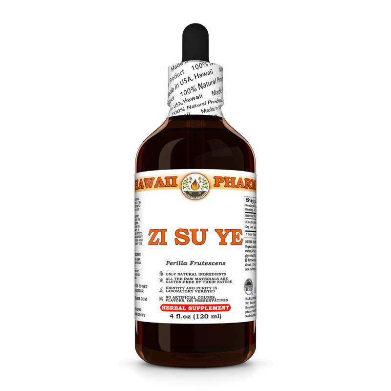 Zi Su Ye / Perilla Leaf (perilla Frutescens) Dried Leaf Liquid Herbal Extract