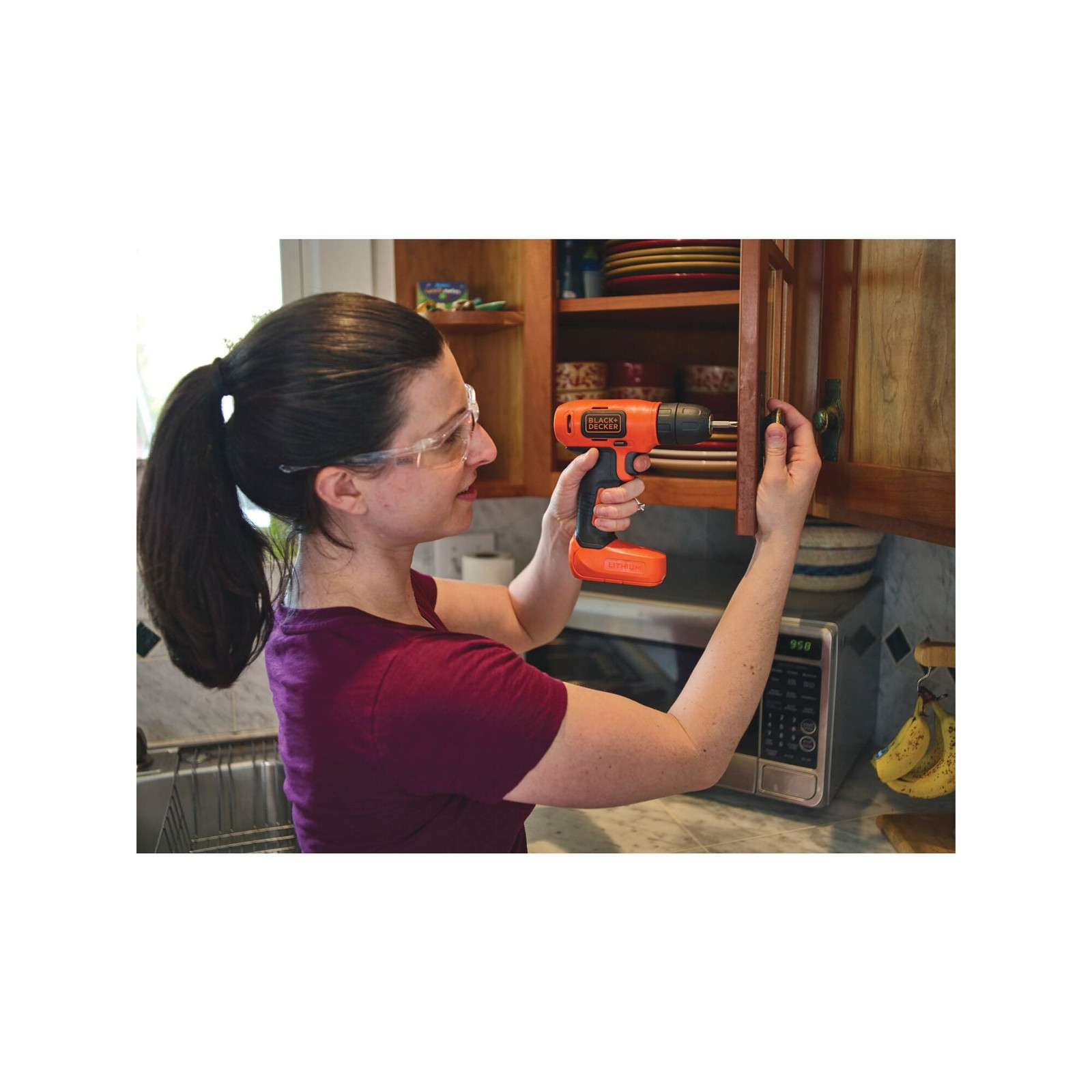 BLACK+DECKER 8V Max Cordless Drill - BDCD8HDPK