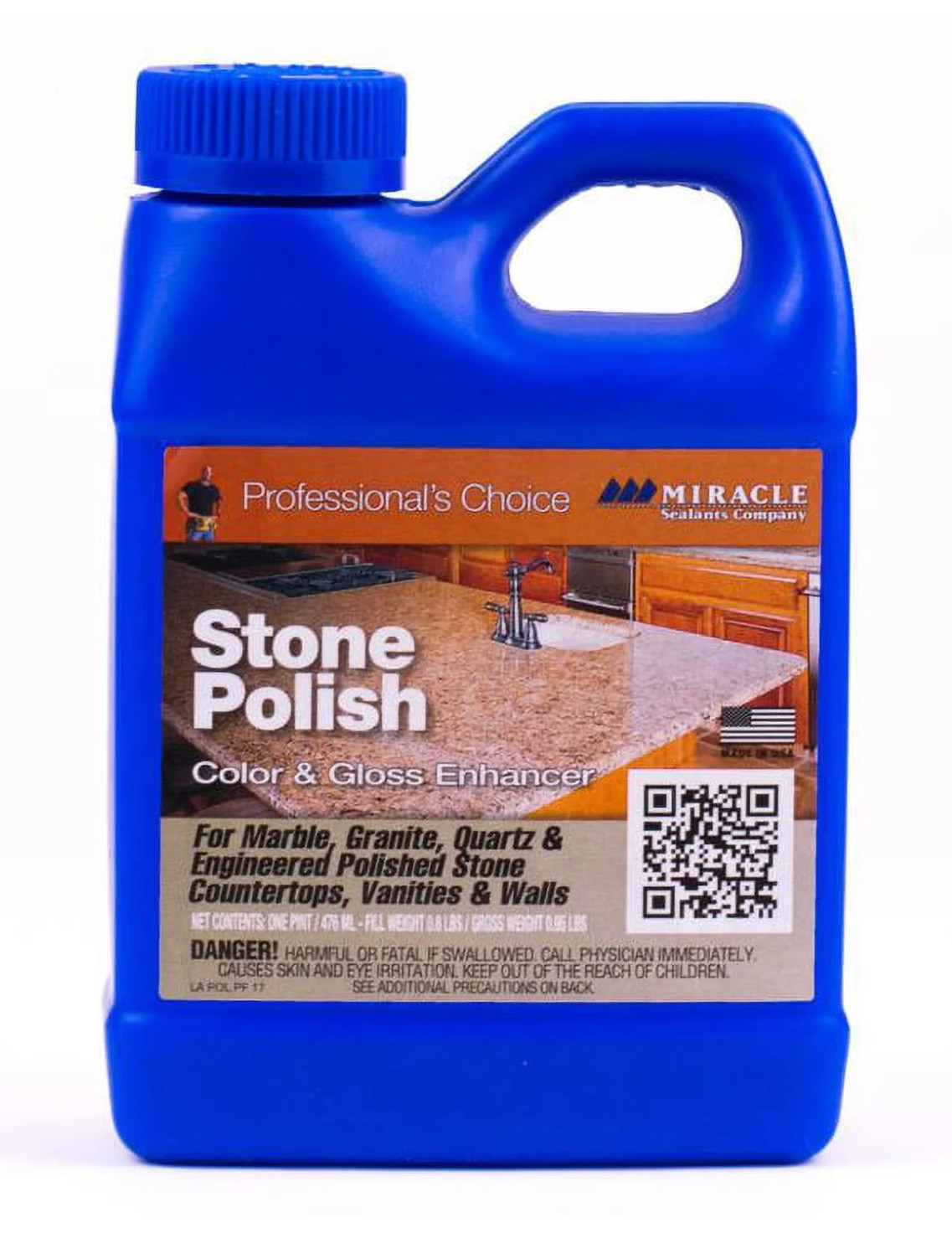 Miracle Sealants Stone Polish Color and Gloss Enhancement 16 oz.  SHIPS FAST