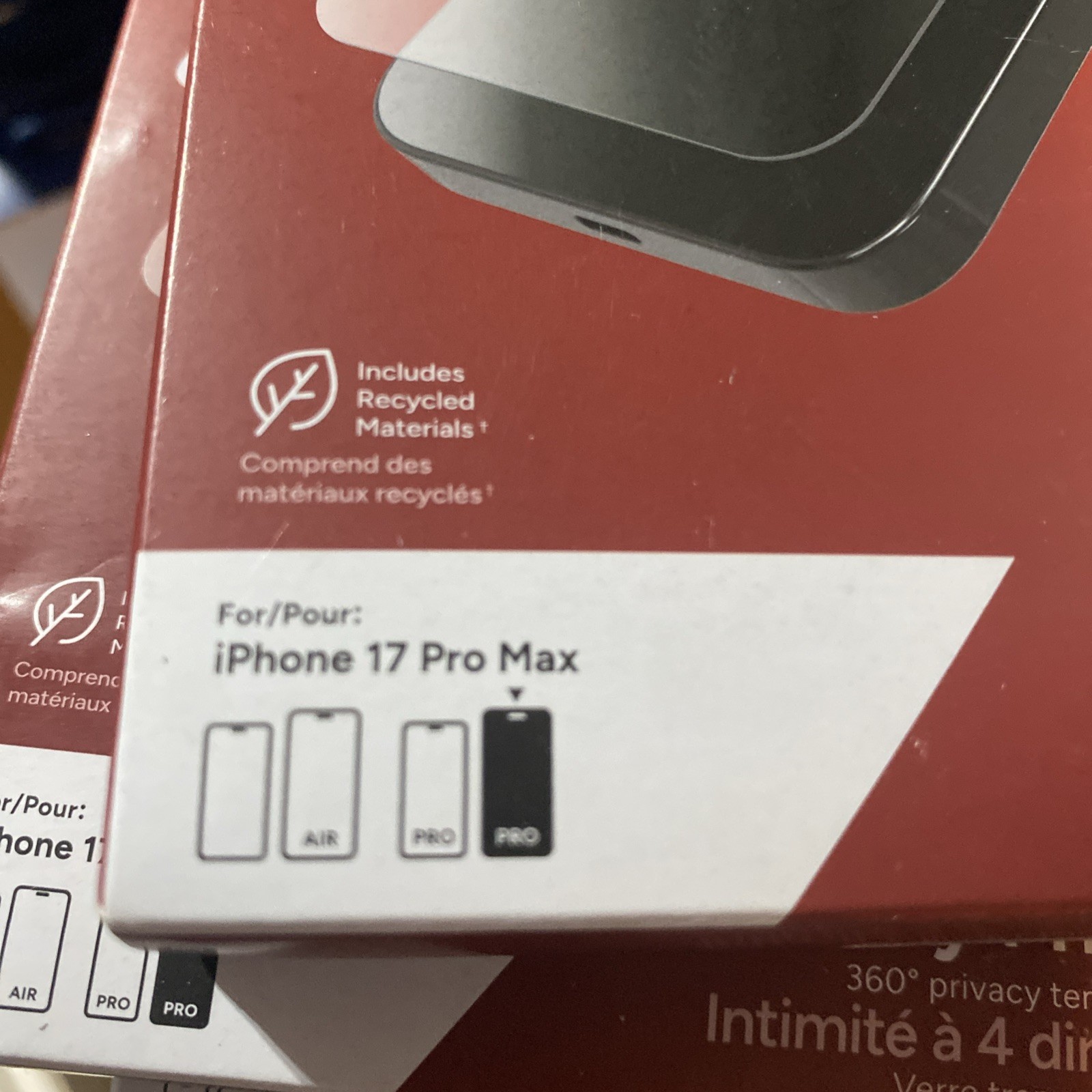 ZAGG Glass Elite Screen Protector for Apple iPhone 17 Pro Max - Clear