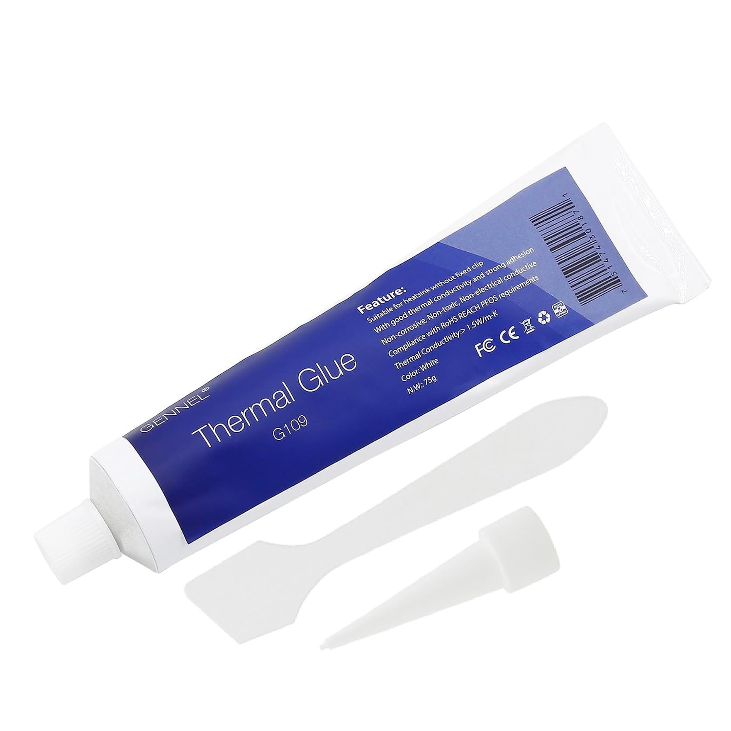 G109 75g Thermal Conductive Silicone Paste for Electronics and Heatsinks