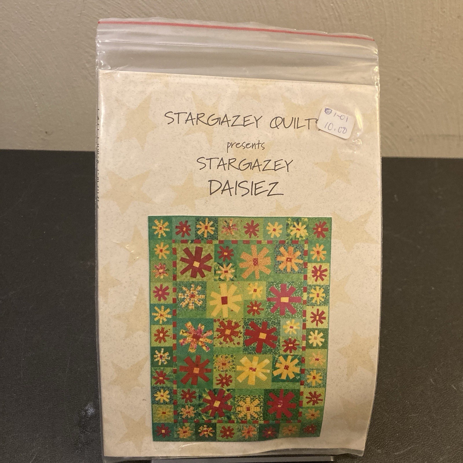 Stargazey Quilts Daisiez By Jan Mullen 48"x65" Innovated Pattern NoTemplates