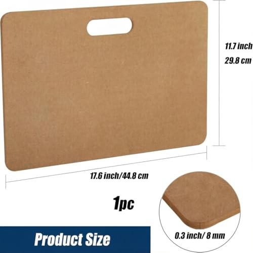 12x18" Portable Clay Wedging Board with Built-In Handle - Sturdy