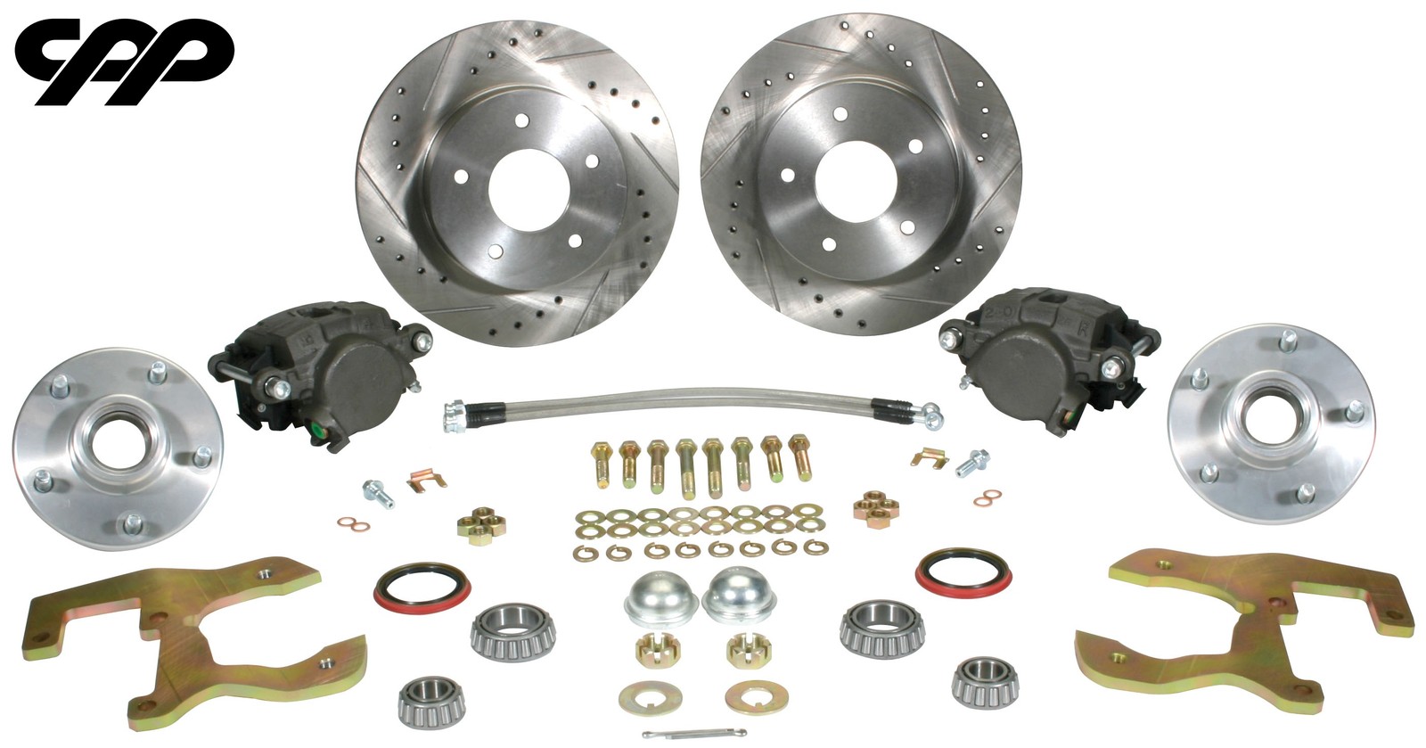 1950-55 CADILLAC FLEETWOOD DEVILLE FRONT UPGRADED DISC BRAKE CONVERSION KIT