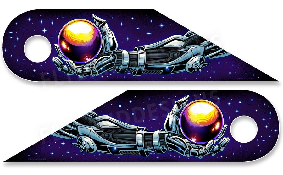 Bride of Pinbot Hinge Decal Set
