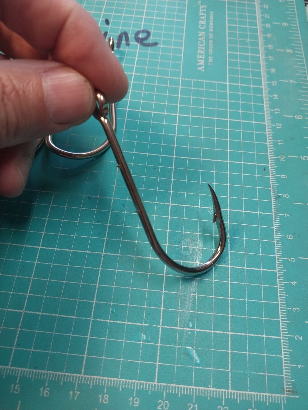 Eagle Claw Nickel 10/0 Tuff Hooks New