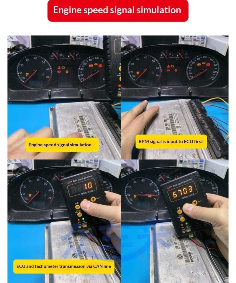 Automotive Sensor Simulator Box Signal Generator Maintenance and Testing XH300