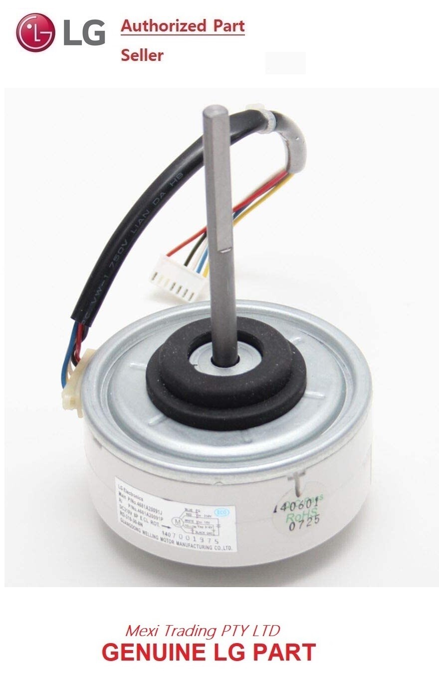 GENUINE EAU62004011 LG AIRCON INDOOR FAN MOTOR DC 12 DC310V 130mA