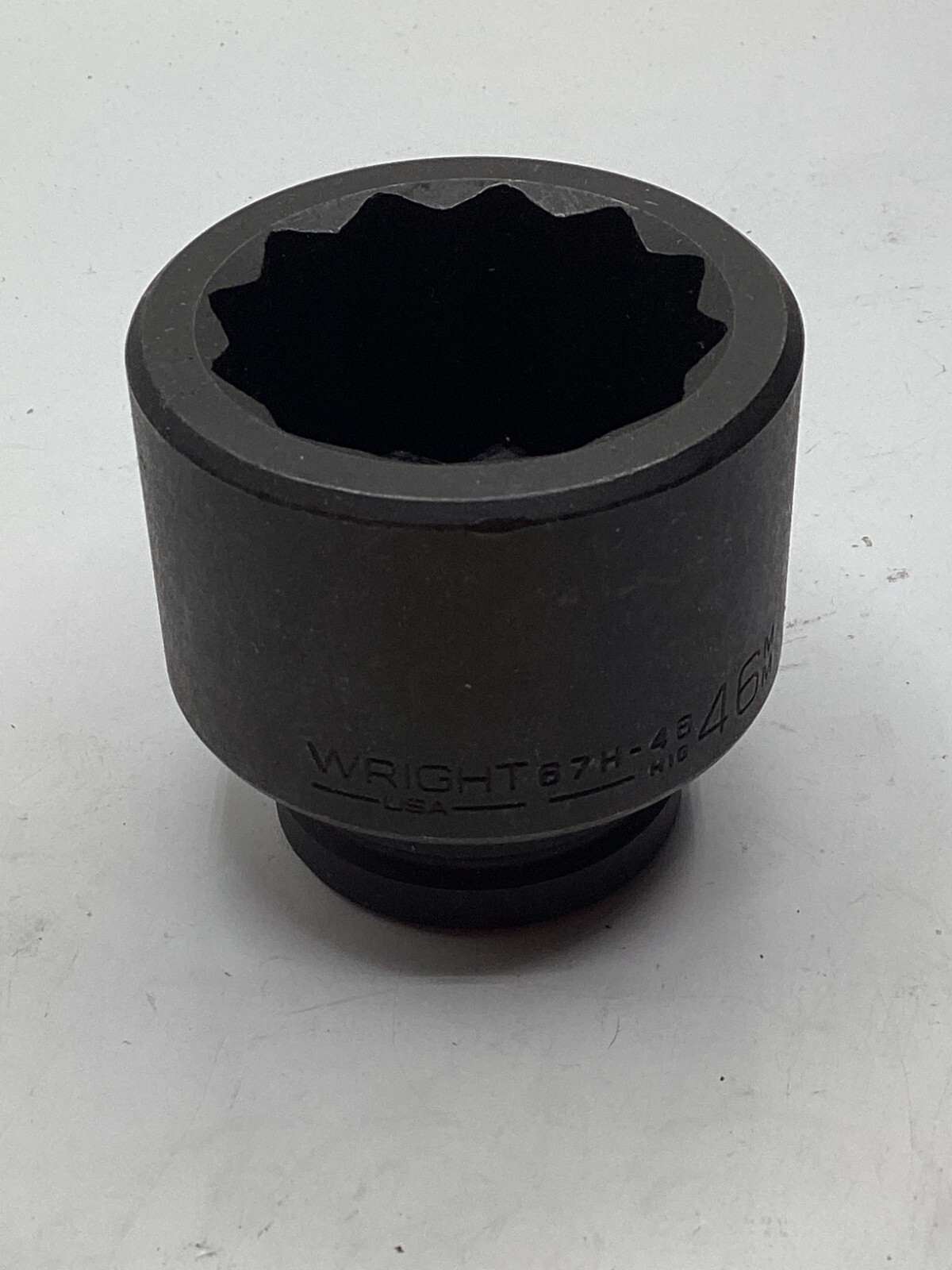 OEM  Wright Tool 67H-46, Impact Socket 12 Point Black