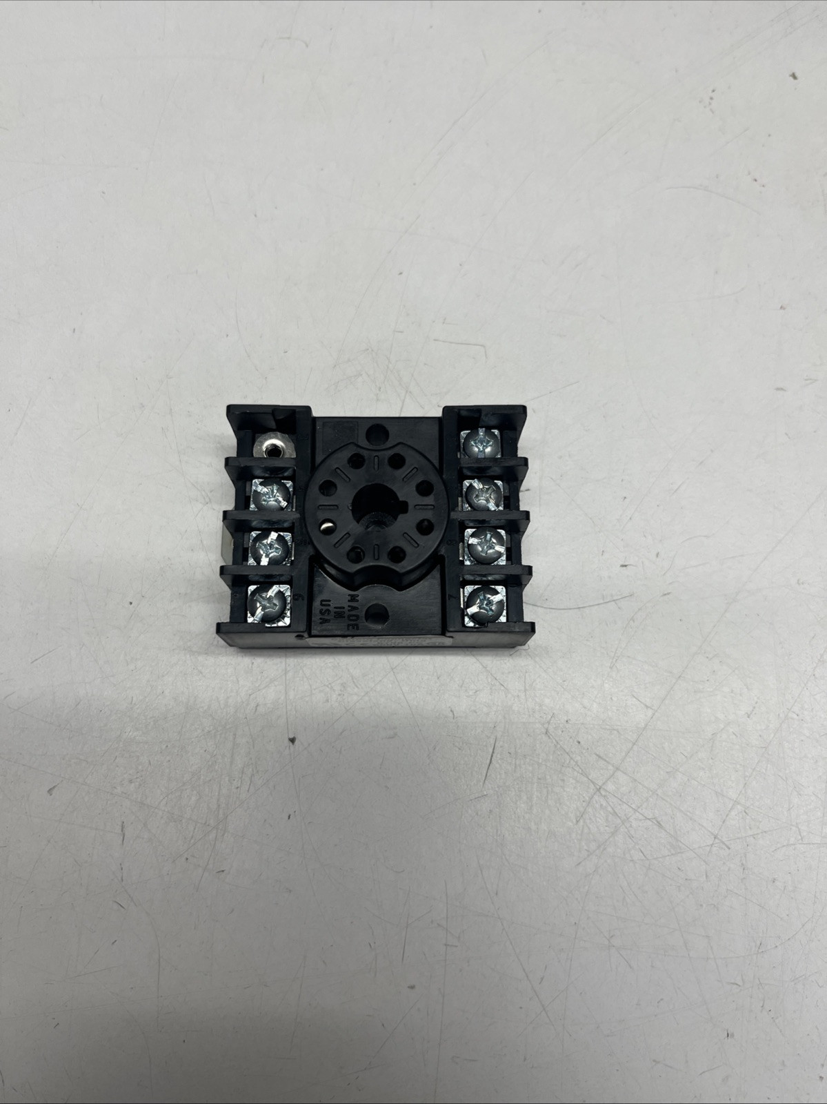 NEW Custom Connector 0T08-PC Relay Socket Base  Quantity
