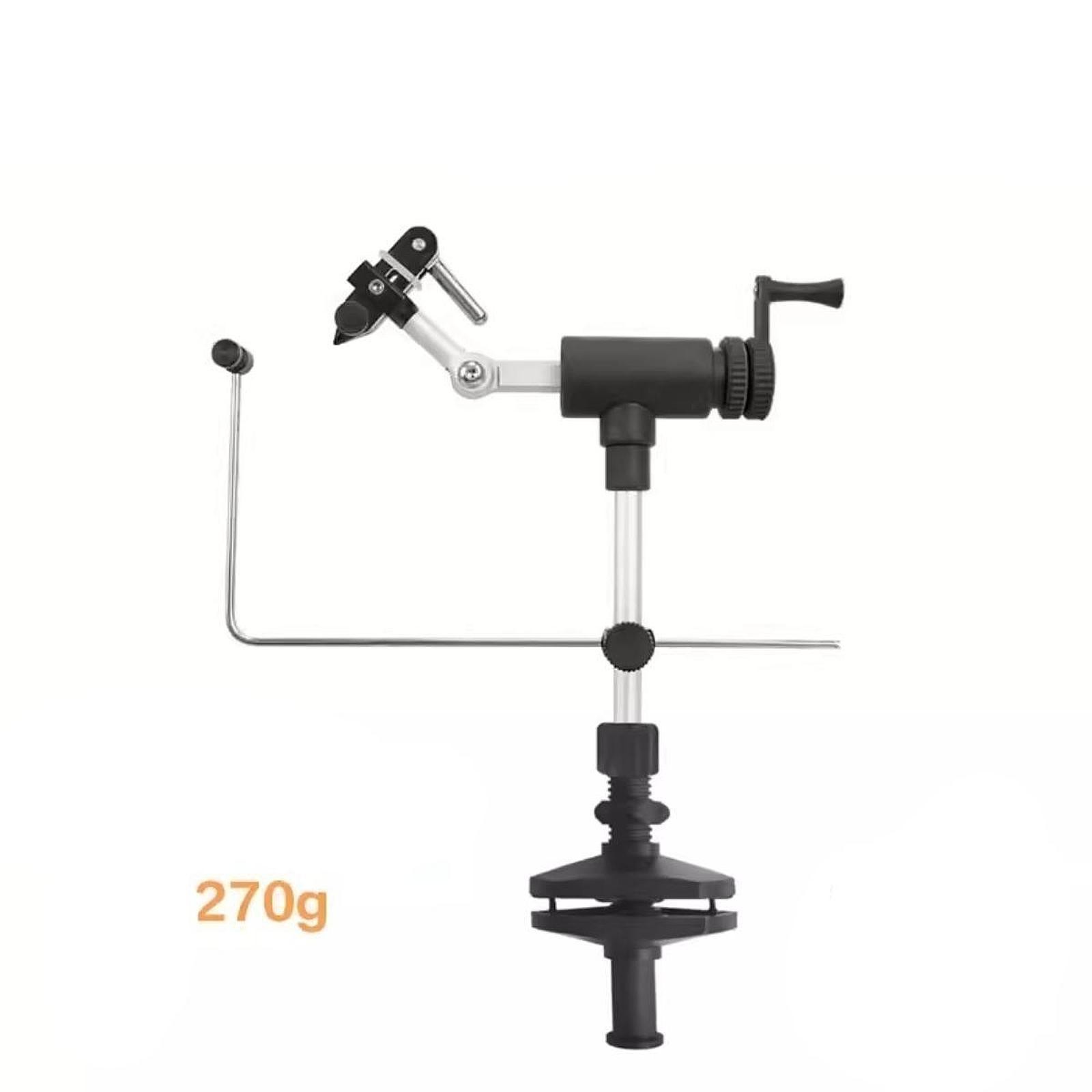 Rotary Fly Tying Vise Accessories Sturdy Portable Practical with Bench Clamp