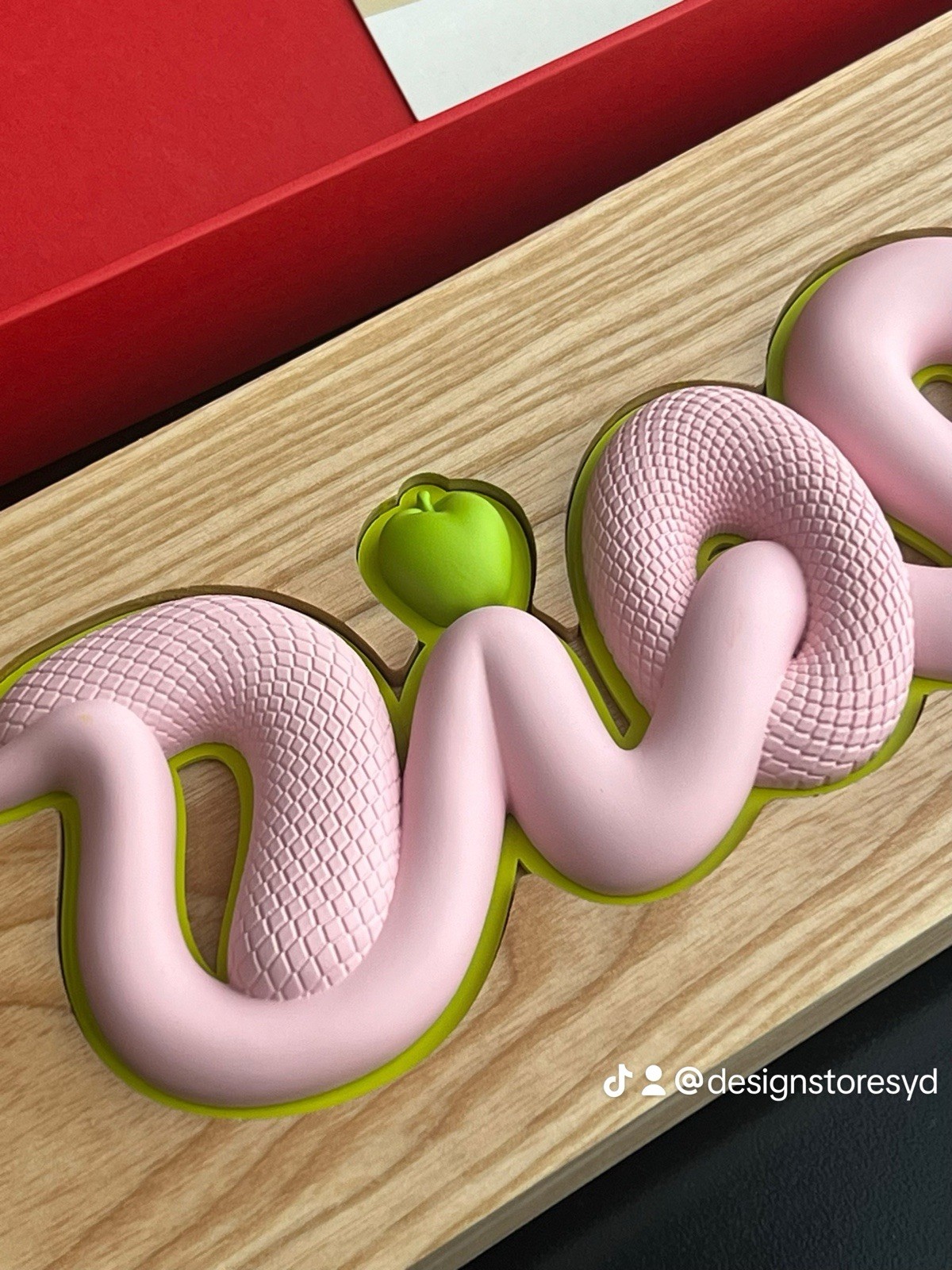 DIOR x Kaws 2025 CNY red snake package box set