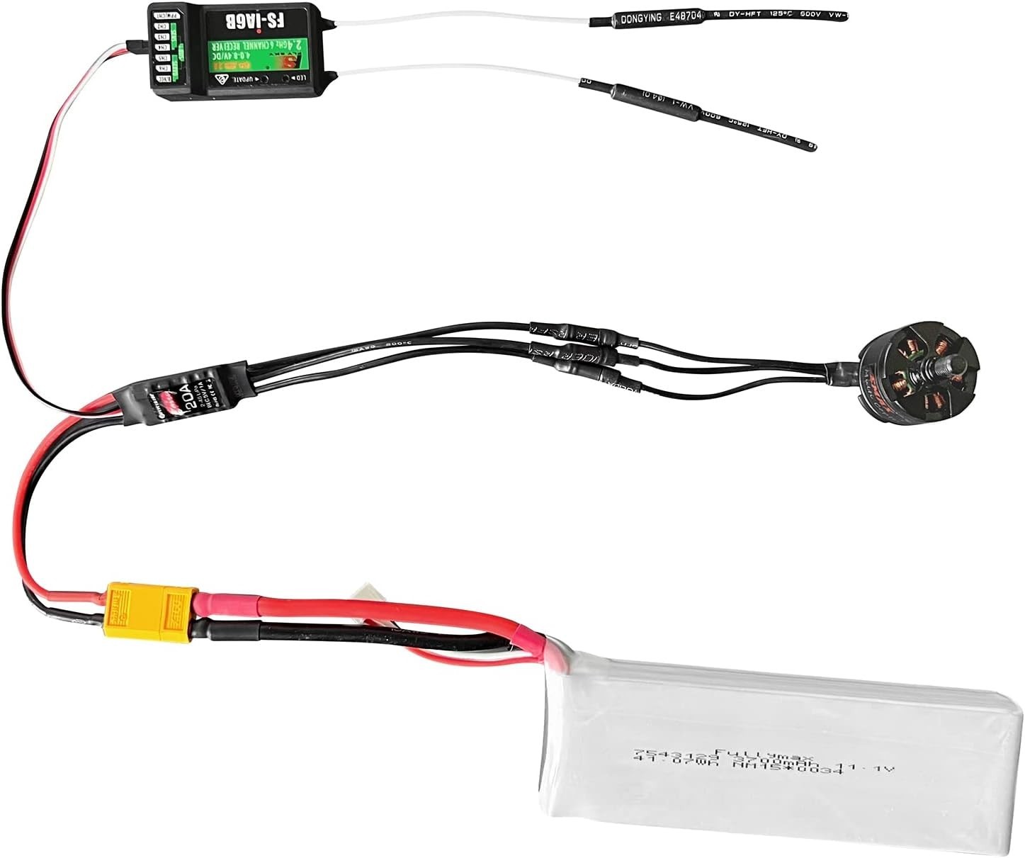 High-Performance 20A Brushless Motor Controller - Lightweight, Small & Reliable