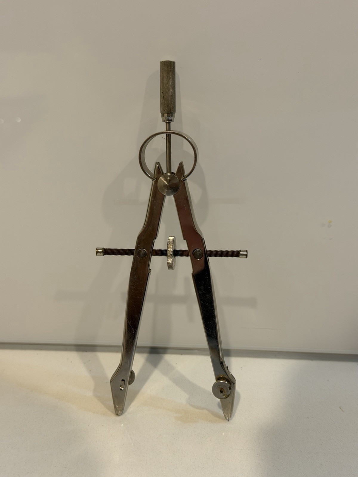 Vintage German Bow Divider Drafting Compass Precision Drawing Tool Made Germany