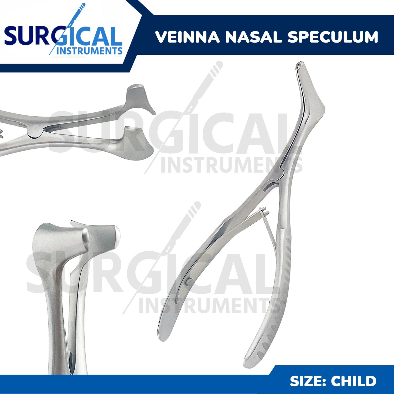Vienna Nasal Speculum 5 3/4" (Medium) ENT Instruments Stainless Steel German Gr